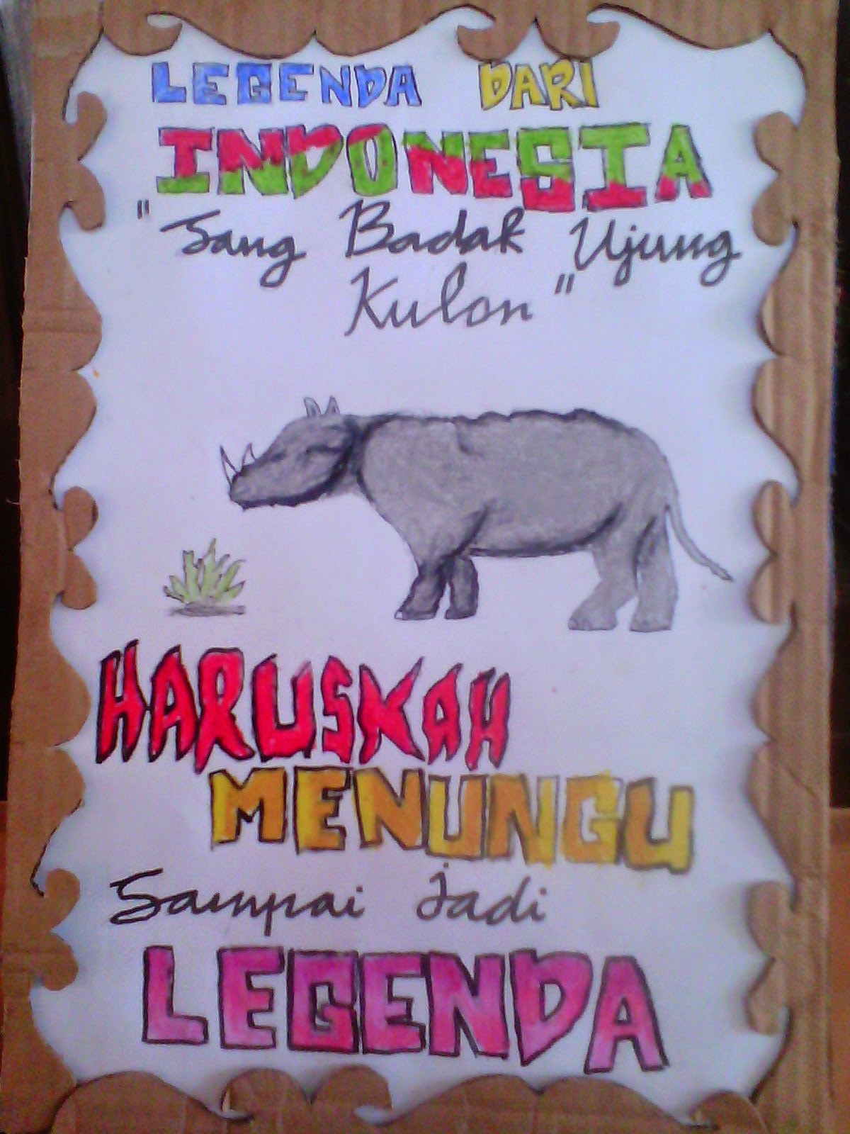 Kumpulan Poster bertema Perlindungan Flora Fauna LUNU 