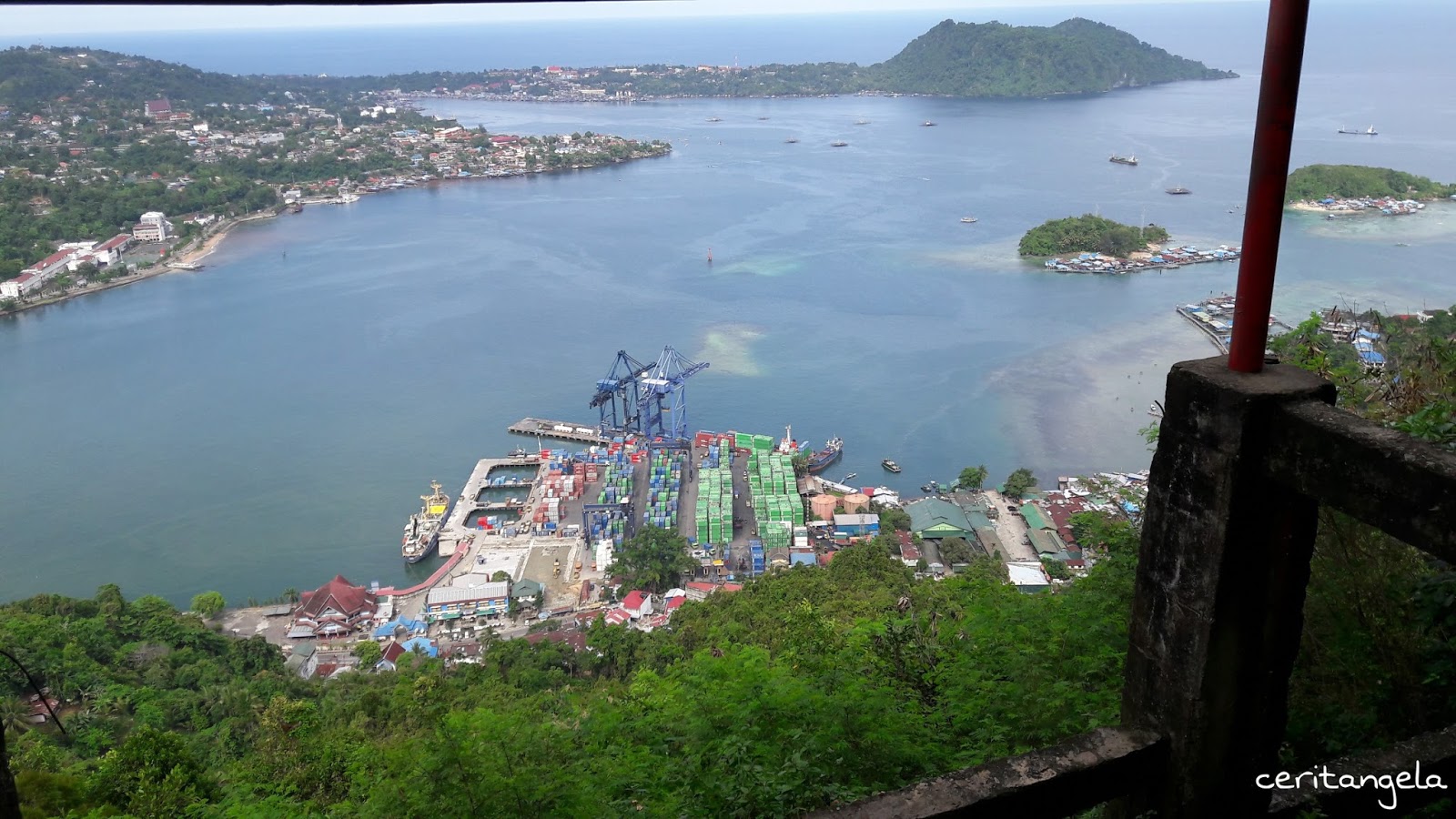 Keindahan Kota Jayapura Dari Jayapura City