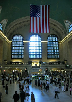 Here is a photo I took of Grand Central Station, which is surely the first time it's ever been photographed.