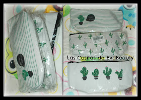 estuche escolar cactus papeleria amazon kawaii bonita