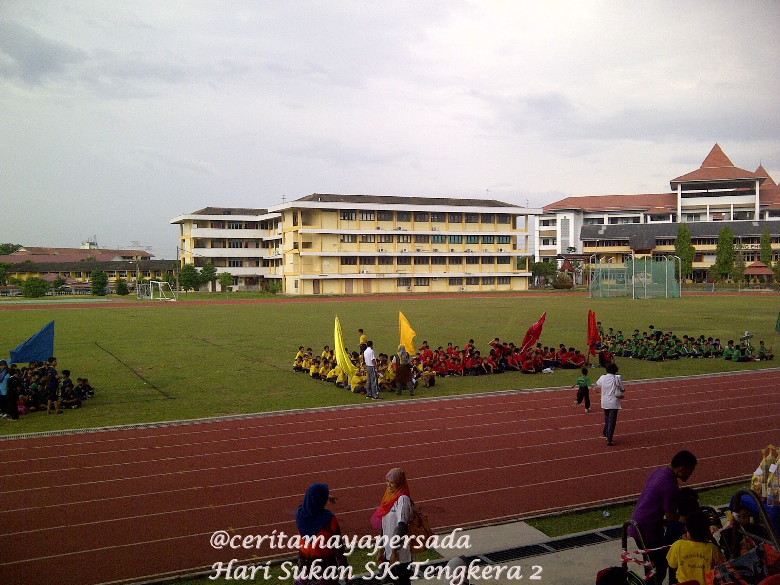 Cerita Maya Persada Hari Sukan Sekolah Di Stadium IPPM Melaka