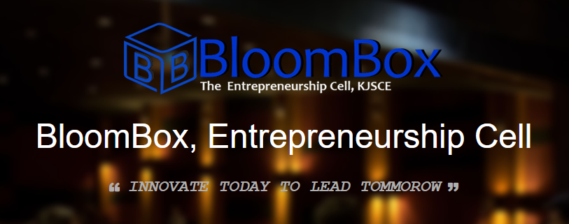 BloomBox, Entrepreneurship Cell