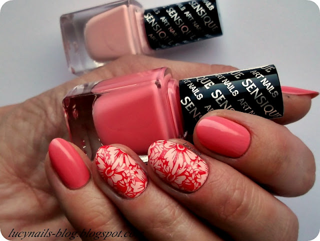 SENSIQUE Art Nails nr 324 Guava i 325 Magnolia 