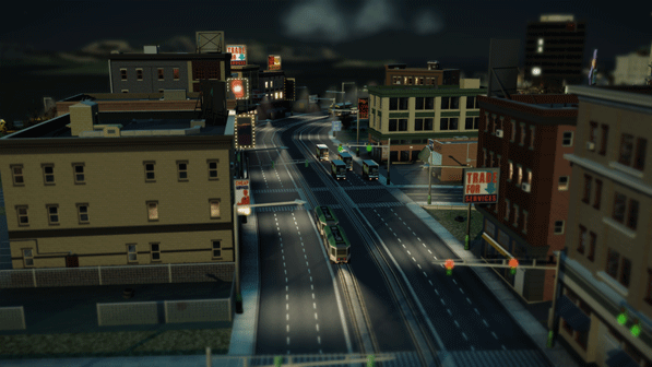 Трамвайные пути в игре SimCity - фото 11