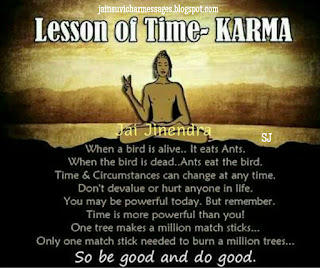 Karma, Karma Quotes, Jai Jinendra Quotes images, Jai Jinendra Good Morning Quotes images, Jain Photo