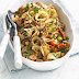 Squid, chickpea & chorizo salad
