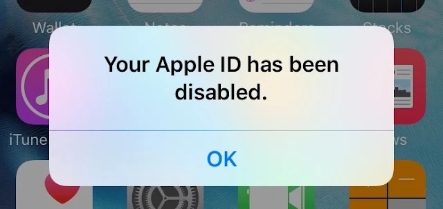 Cara Mengatasi Your Apple ID Has Been Disabled di Iphone
