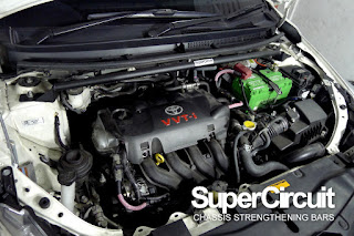 supercircuit toyota vios npc150 front strut bar, toyota vios ncp150 front bar, 3rd gen Toyota Vios chassis bar, Toyota Vios NCP150 Front tower bar, Toyota Vios Safety Bar, Toyota Vios Stabilizer Bar