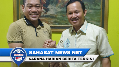 Serius Maju Calon Bupati, Abdillah Natsir Temui Ketua Partai Gelora Pinrang 