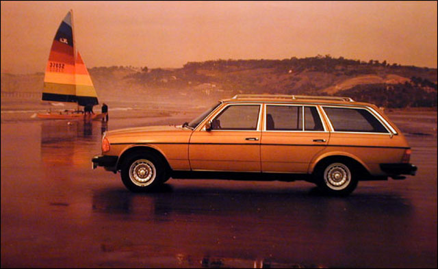 Mercedes Diesel Wagon W123