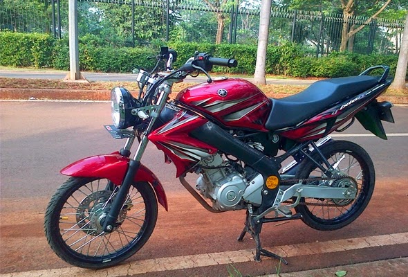 Foto Modifikasi  Motor Yamaha Vixion  Velg Ruji Terbaru 2014