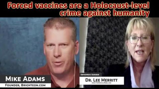 Lee Merritt vaccines crime against humanity coronavirus bedicine healthcare fraud crime pharmaceuticals