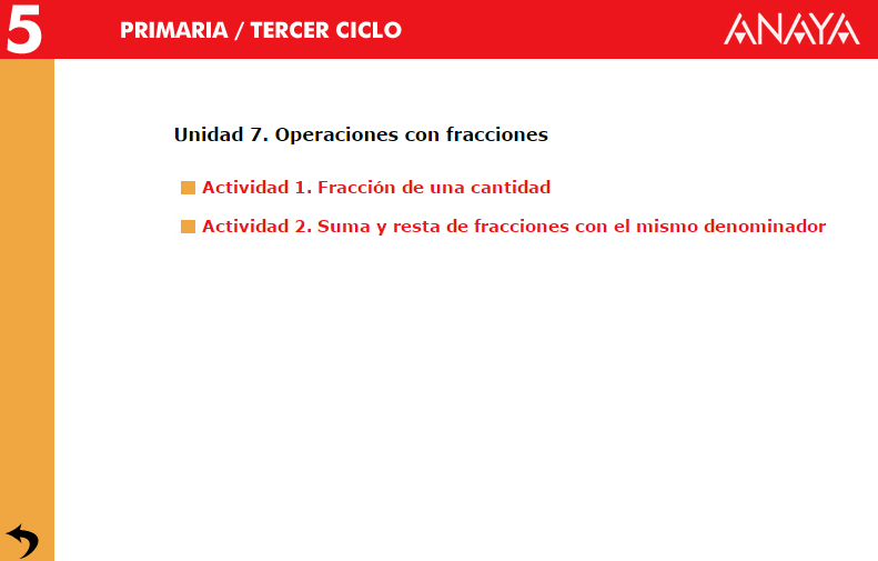  Operaciones con fracciones