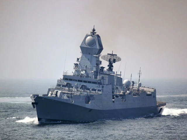 INS Kolkata - India'a Guided Missile Destroyer