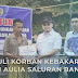 Peduli Korban  Kebakaran, Bupati Aulia Saluran Bantuan