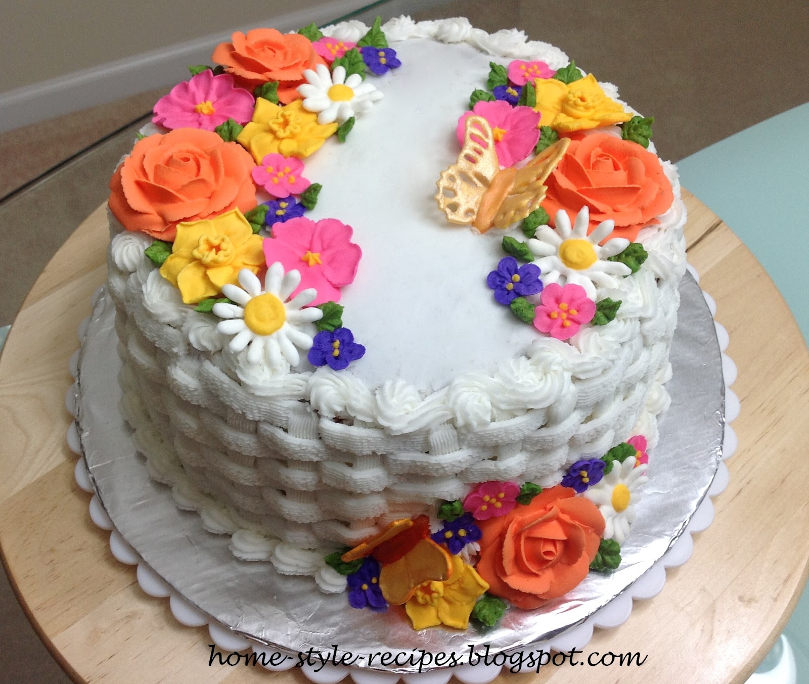 A Recipe Wilton Flowers And Cake Design Course 2