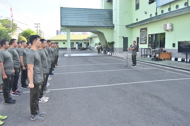 Dandim 1007/Banjarmasin Apelkan Seluruh Pasukannya "Jaga Diri Dan Kehormatan Satuan!!! "