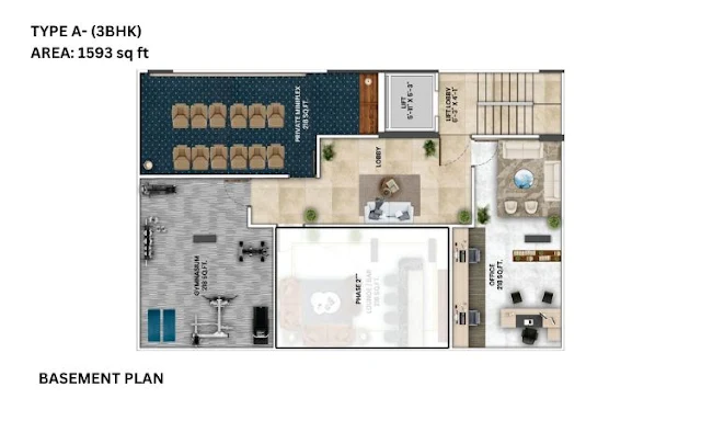 mrg crown sector 106 floor plan