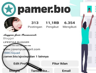 Personal branding dengan Pamer.bio