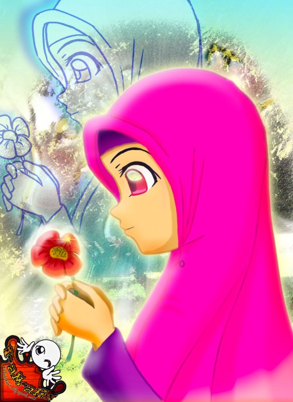  Islam  Itu Indah Gambar  Kartun  2 Drawing Session