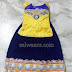 Blue Lehenga Neon Yellow Blouse