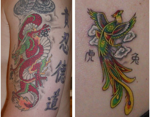 Chinese Zodiac Tattoos Desain