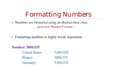  to grouping numbers as well as add together a comma betwixt them How to format numbers inwards Java? - NumberFormat Example