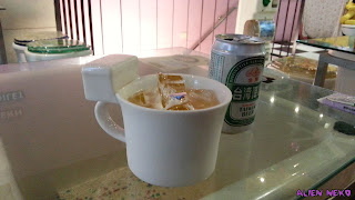 beer served in a toilet