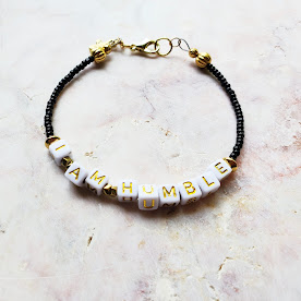 Handmade word bracelets