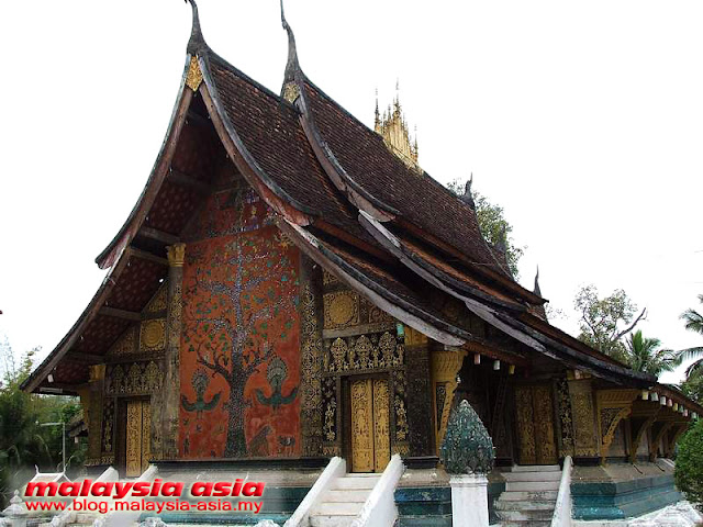 Area of Wat Xieng Thong temple