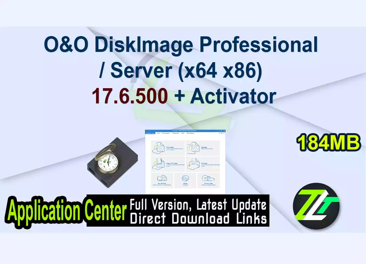 O&O DiskImage Professional / Server (x64 x86) 17.6.500 + Activator