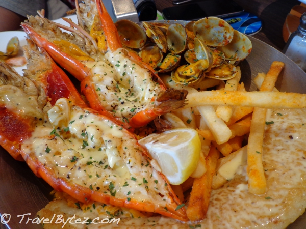 Seafood Galore! (seafood platter)