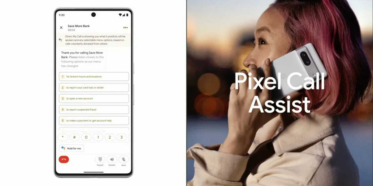 Google Pixel 9 Call Assist