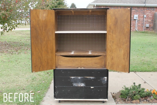 craft cabinet before