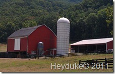 the barn in the Shenandoah valley