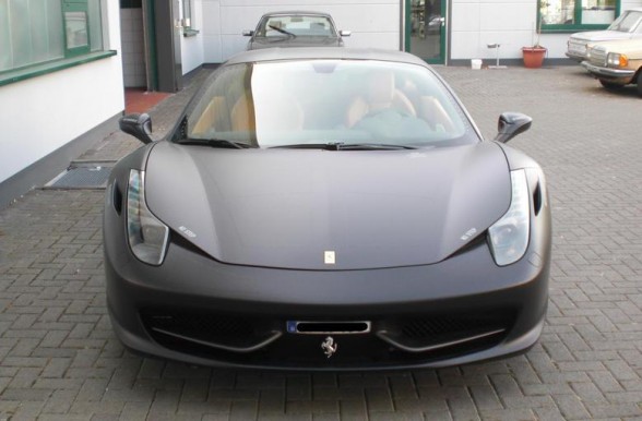 Pacman buys 24M Ferrari Black 458 Italia 