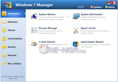 Windows 7 Manager 5.1.9 Final Full Terbaru