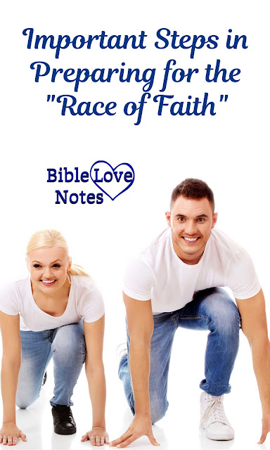 Hebrews 12:1 gives us wisdom about running our race of faith. This 1-minute devotion explains.