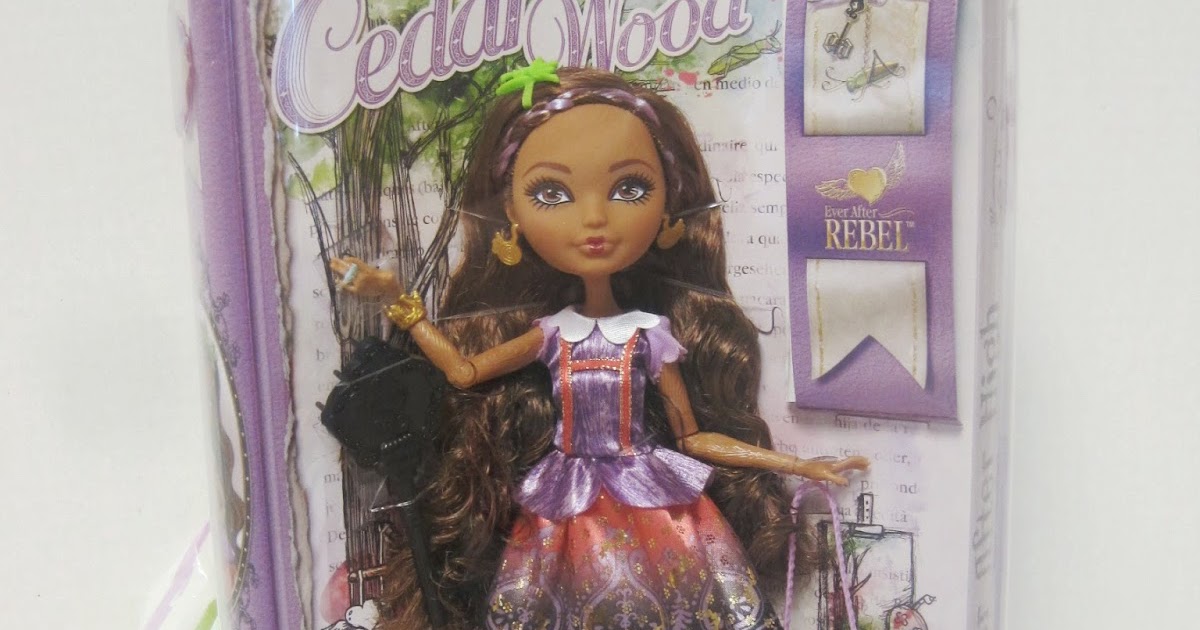 Mattel EVER AFTER HIGH 1st Edition Rebel CEDAR WOOD Fashion Doll
