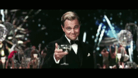 Leonardo Di Caprio Great Gatsby Thank You Gif