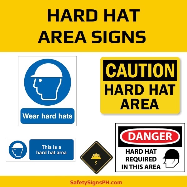 Hard Hat Area Signs Philippines