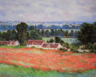 Poppy Field at Giverny, 1885.