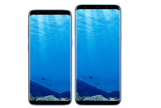 Blue Samsung Galaxy S8 Showcased in Leaked Press Renders