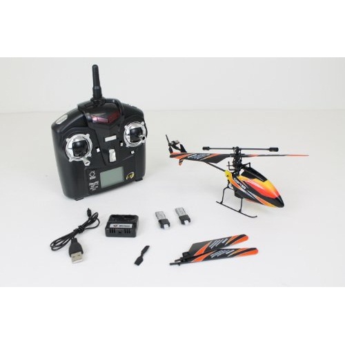 New WL V911 4 CH Single Rotor Helicopter Version 2 *New & Improved* Black