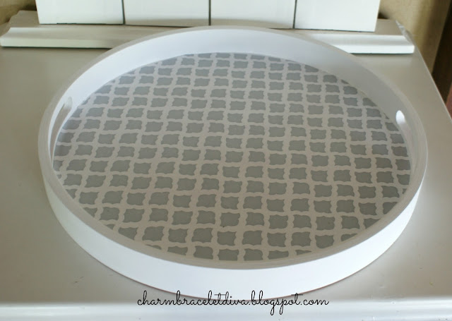 DIY Wooden Farmhouse Tray Target Decor