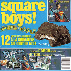 1978 Weston Bakeries Square Boys! : Superman: The Movie Trading Cards