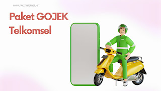 Cara Daftar Paket Combo Telkomsel GOJEK 15GB 75 Ribu