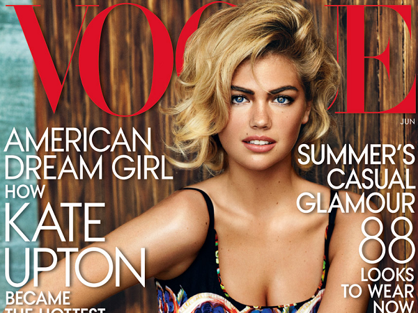 Kate Upton - Capa da Vogue Junho 2013