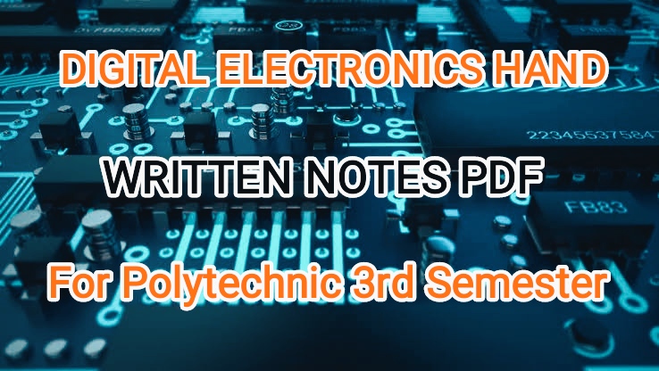 DIGITAL ELECTRONICS FULL HAND WRITTEN NOTES PDF IN HINDI