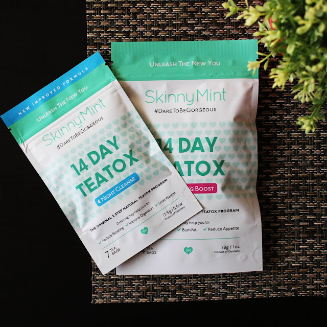 skinny mint teatox review, detoxing help ideas, how to detox, detox tea to lose weight, how to stop bloating 